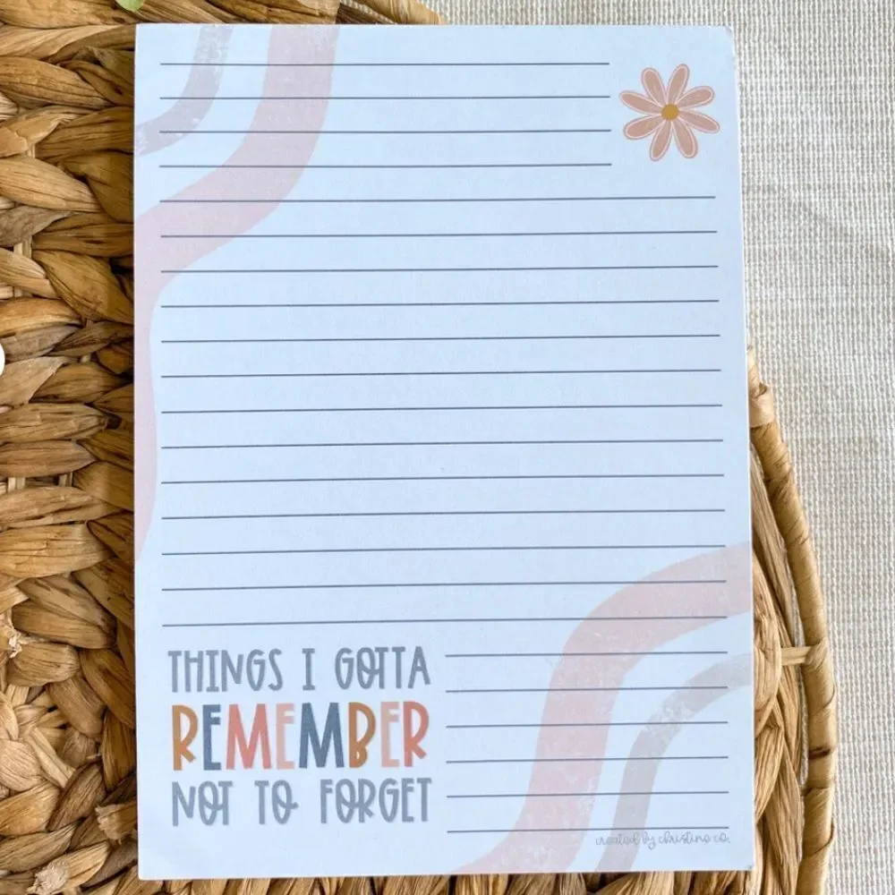 Notepads and daily planner bundle 3 items NWT createdbychristine